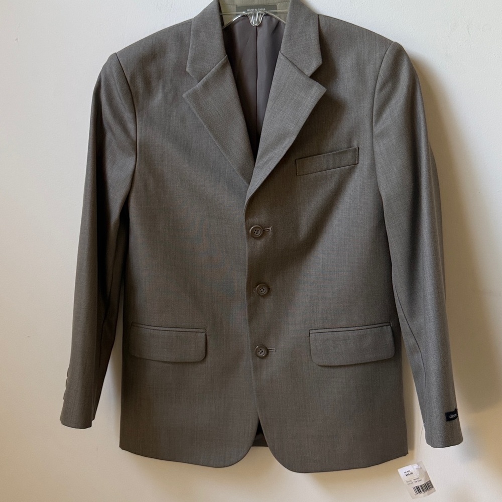 Claiborne Taupe/Khaki Jacket NWT Boy’s Size 12